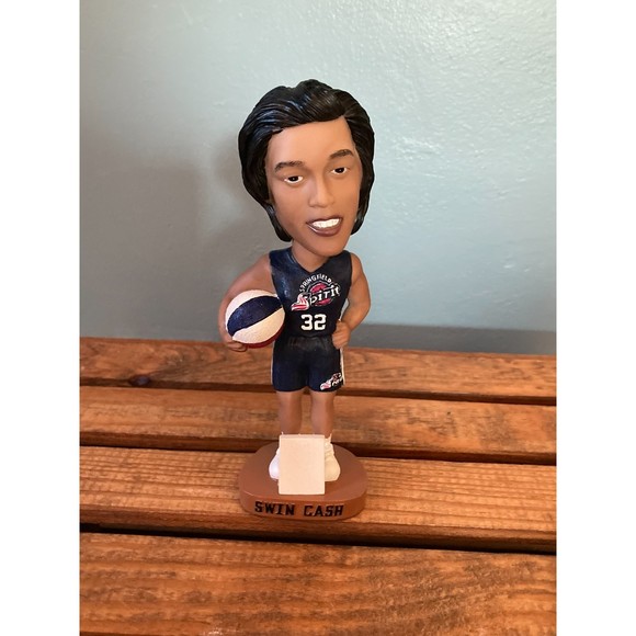 Swin Cash bobblehead doll team Springfield Spirit number 32 with box - Picture 1 of 3